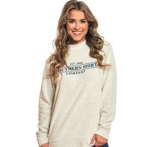Southern Shirt Co Loop Knit Terry Pullover Medium